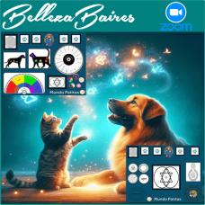 Curso por Zoom de Mesa radionica Mundo Patitas